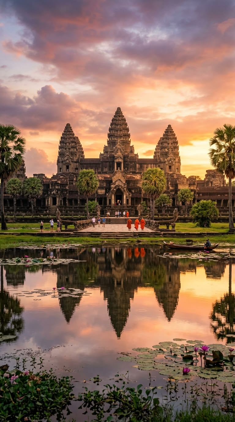 Cambodia Heritage Discovery – Phnom Penh, Angkor Wat & Siem Reap